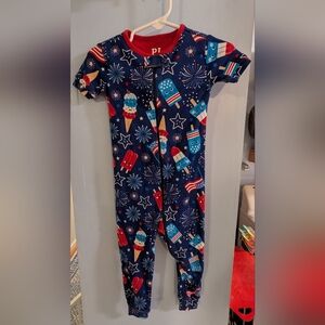 Place Blue and Red Popsicle Kids One Piece